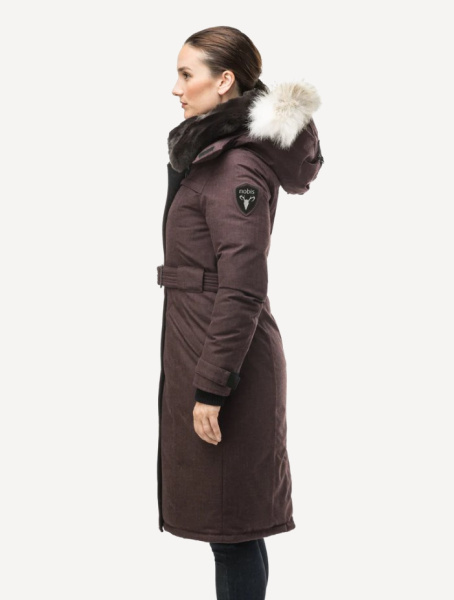 Пуховое пальто She-ra Heather (Женский; XL; burgundy)